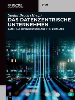 cover image of Das datenzentrische Unternehmen